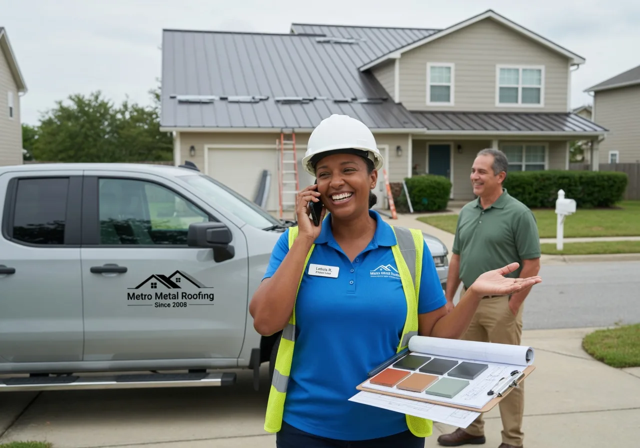 Storm Damage Metal Roof Repair in Porterdale, GA